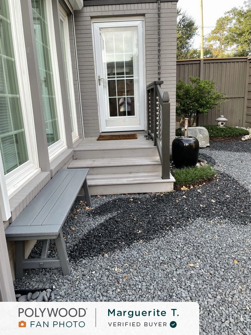 Rustic Farmhouse 60" Backless Bench