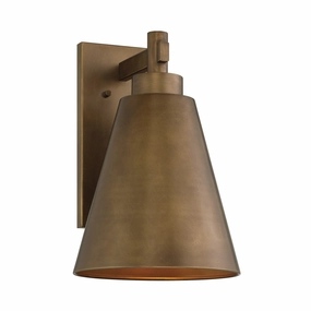 Ryder One Light Outdoor Wall Lantern Atlas BronzeOutdoor wall sconces with motion sensor