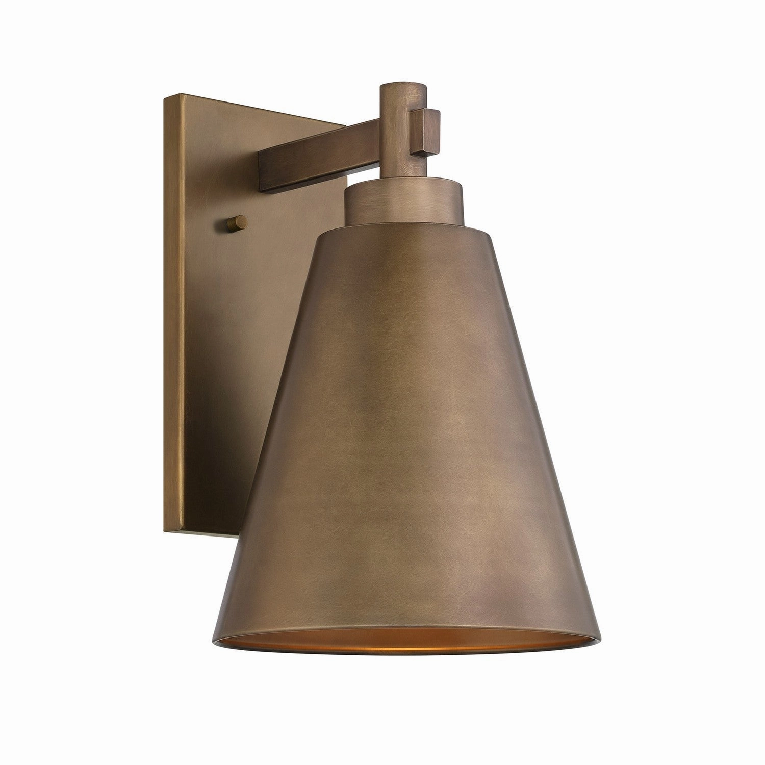 Ryder One Light Outdoor Wall Lantern Atlas Bronze