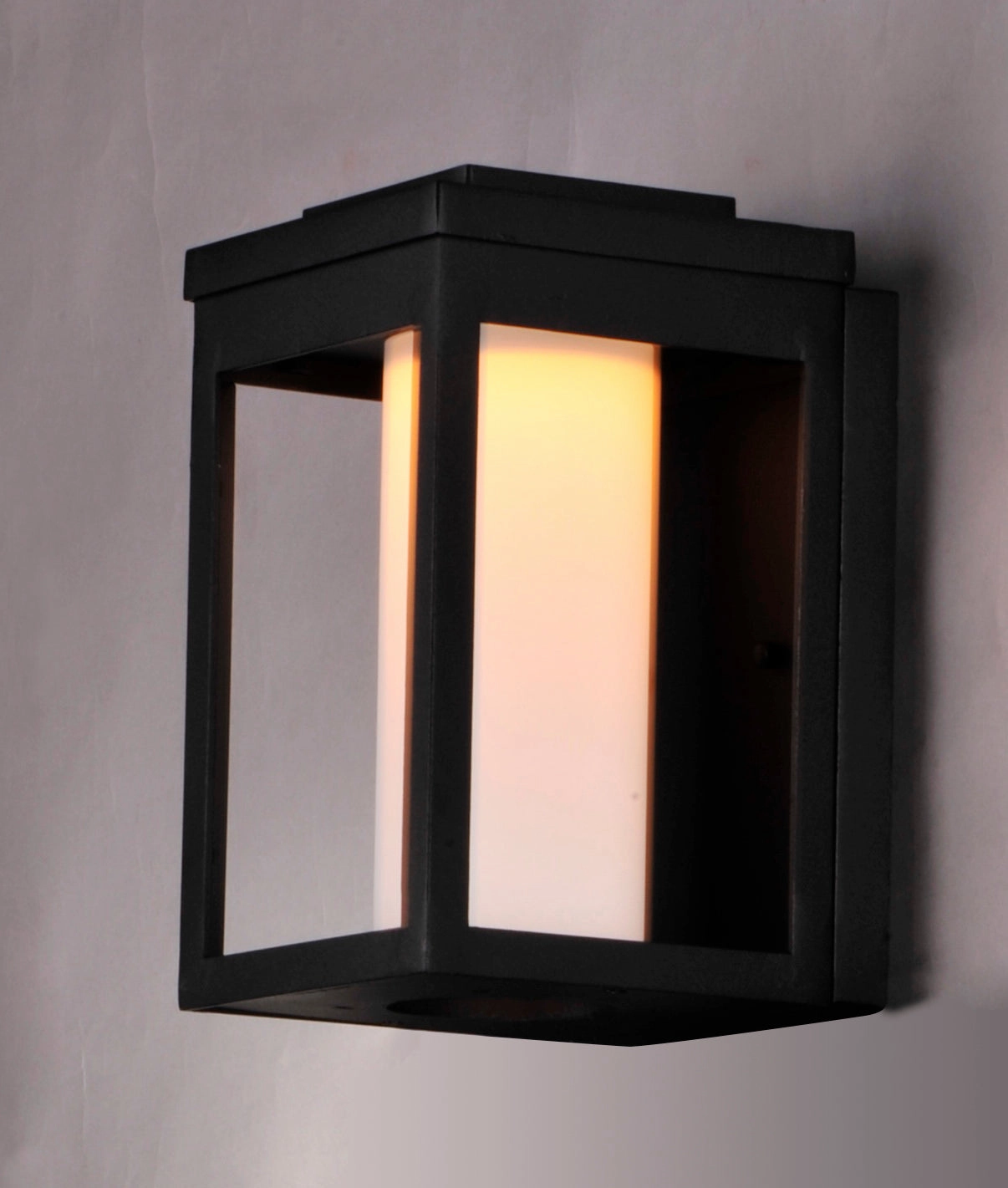 Salon LED LED Outdoor Wall Sconce Black