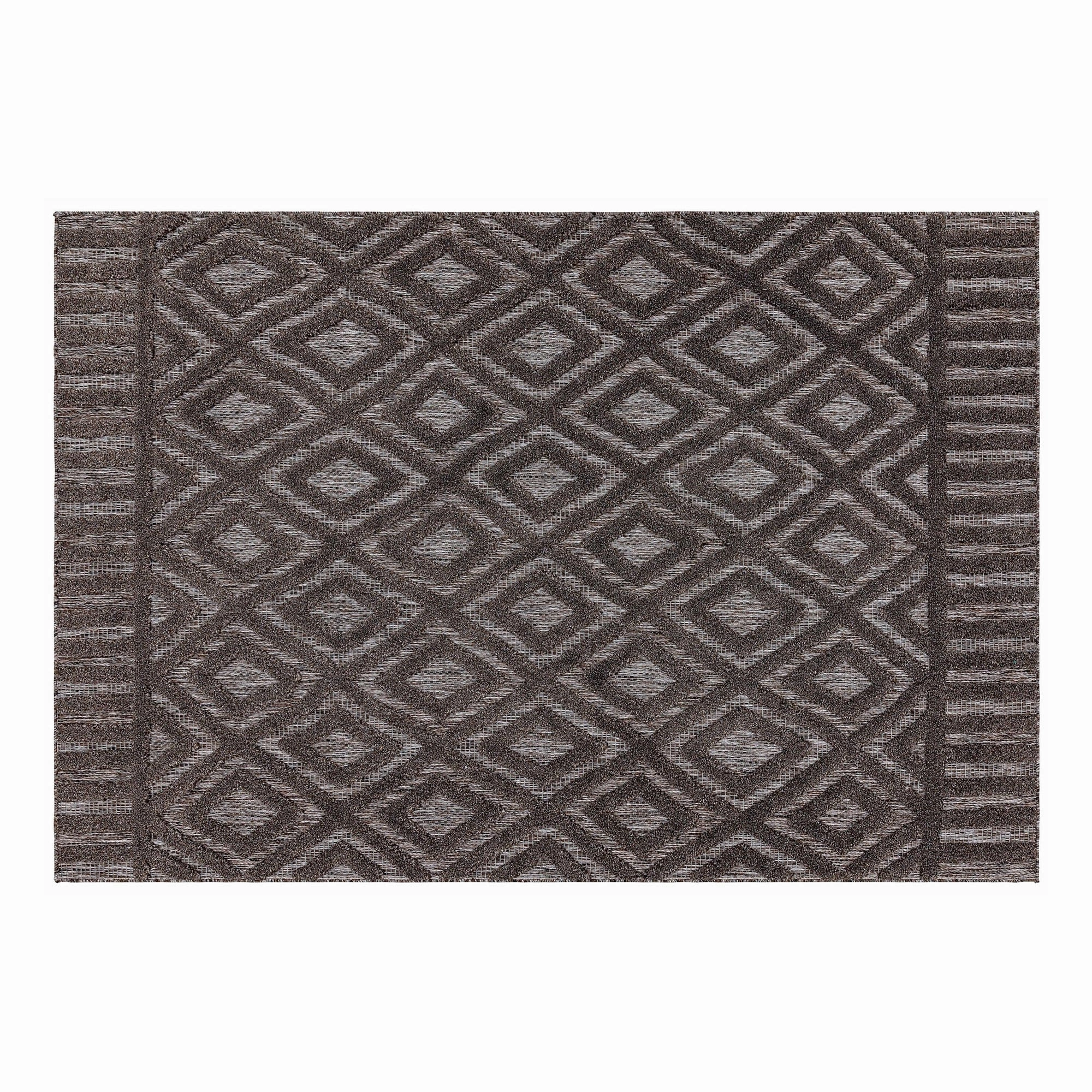 Salta Rug - Charcoal Diamond Rug