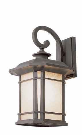 San Miguel One Light Wall Lantern RustOutdoor wall sconces with motion sensor