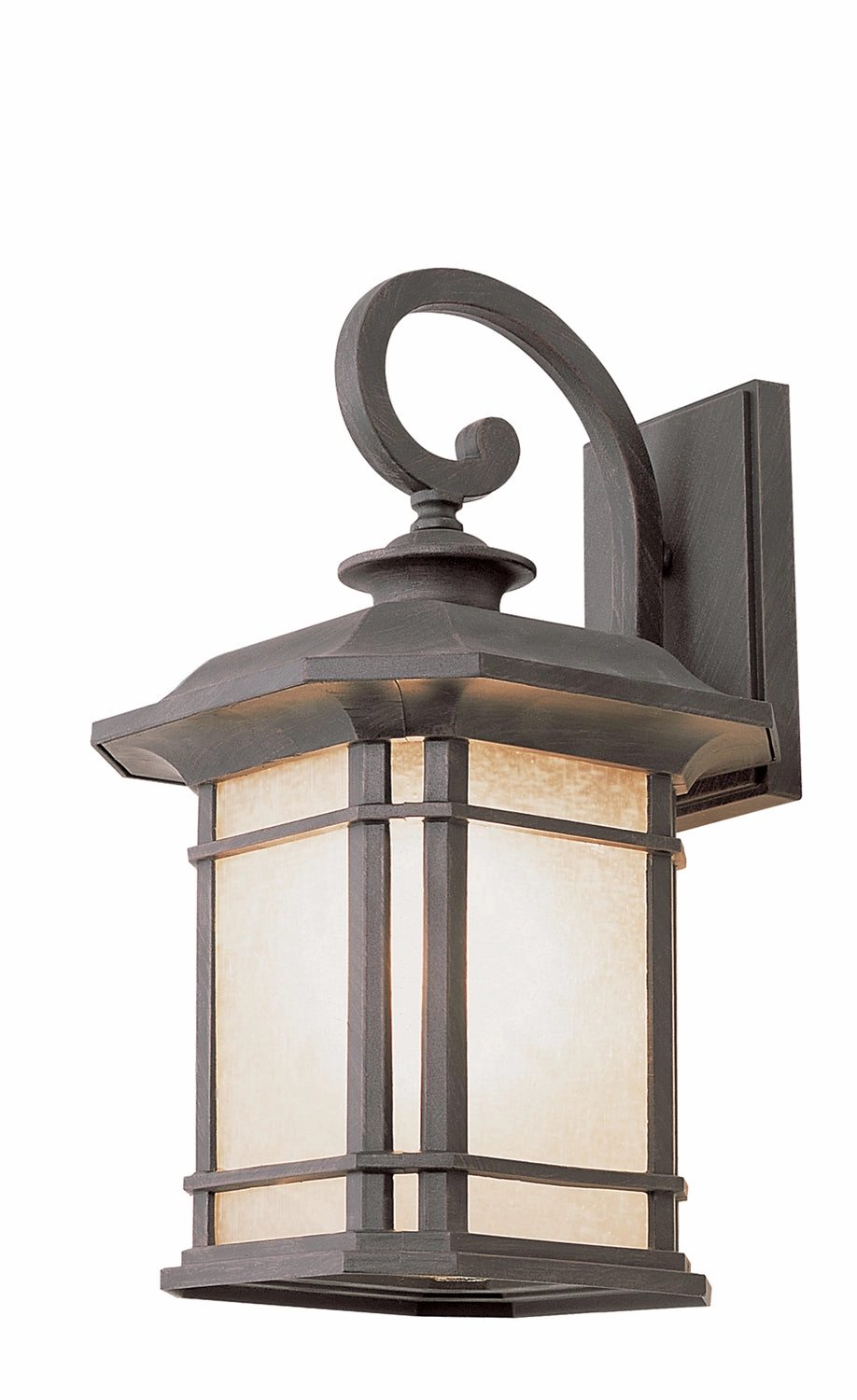 San Miguel One Light Wall Lantern RustOutdoor wall sconces with motion sensor