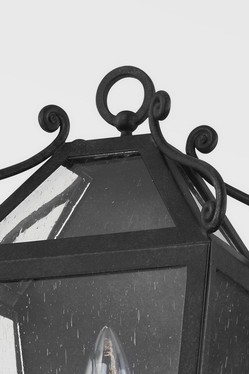 Santa Barbara County One Light Wall Sconce French Iron