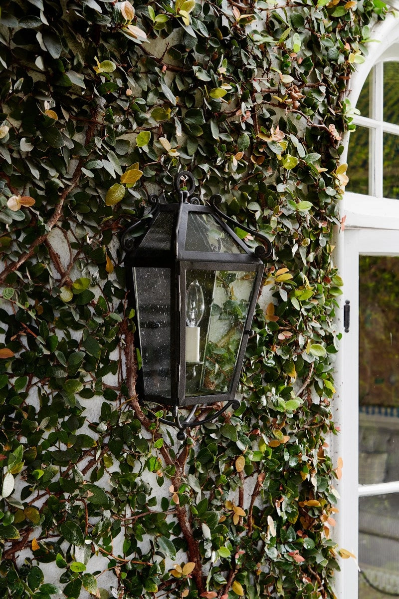 Santa Barbara County One Light Wall Sconce French Iron