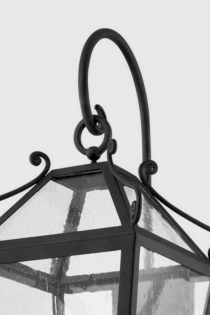 Santa Barbara County Three Light Wall Sconce French Iron