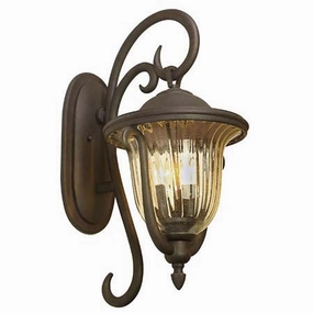 Santa Barbara Outdoor Three Light Outdoor Wall Bracket Textured Matte BlackOutdoor wall sconces with motion sensor