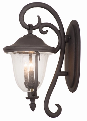 Santa Barbara Outdoor Two Light Outdoor Wall Bracket Textured Matte BlackOutdoor wall sconces with motion sensor