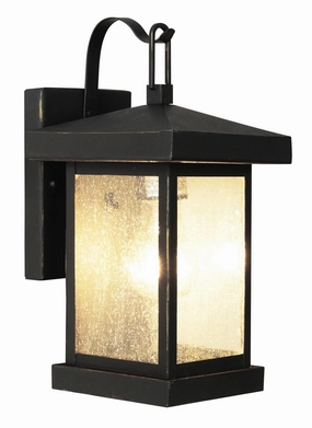 Santa Cruz One Light Wall Lantern Weathered BronzeOutdoor wall sconces with motion sensor