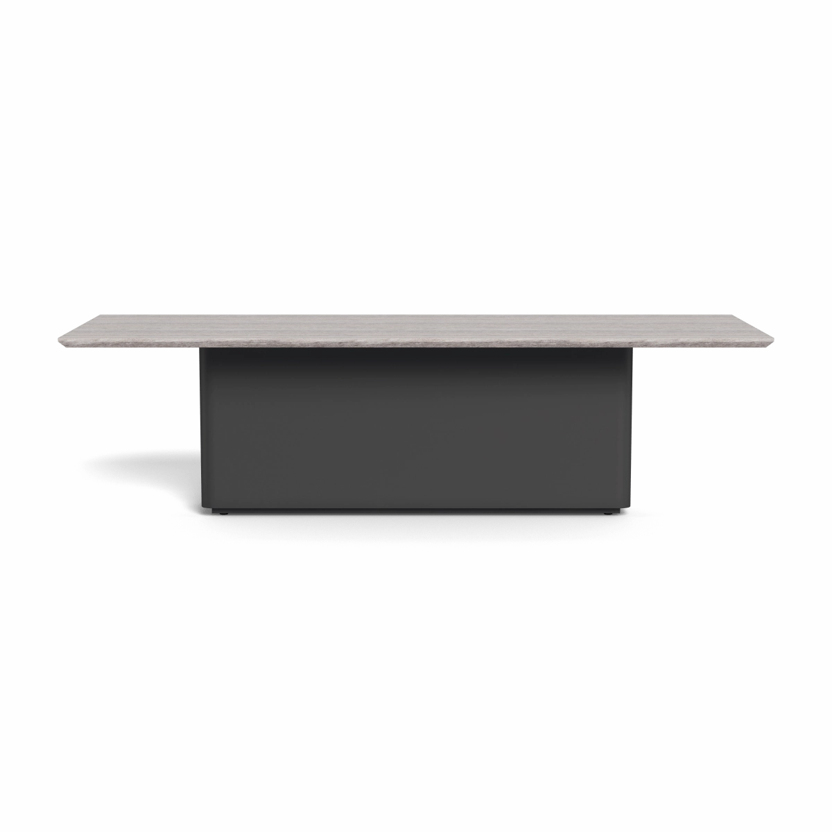 Santorini Outdoor Stone Rectangle Dining Table 108"outdoor table for balcony or garden