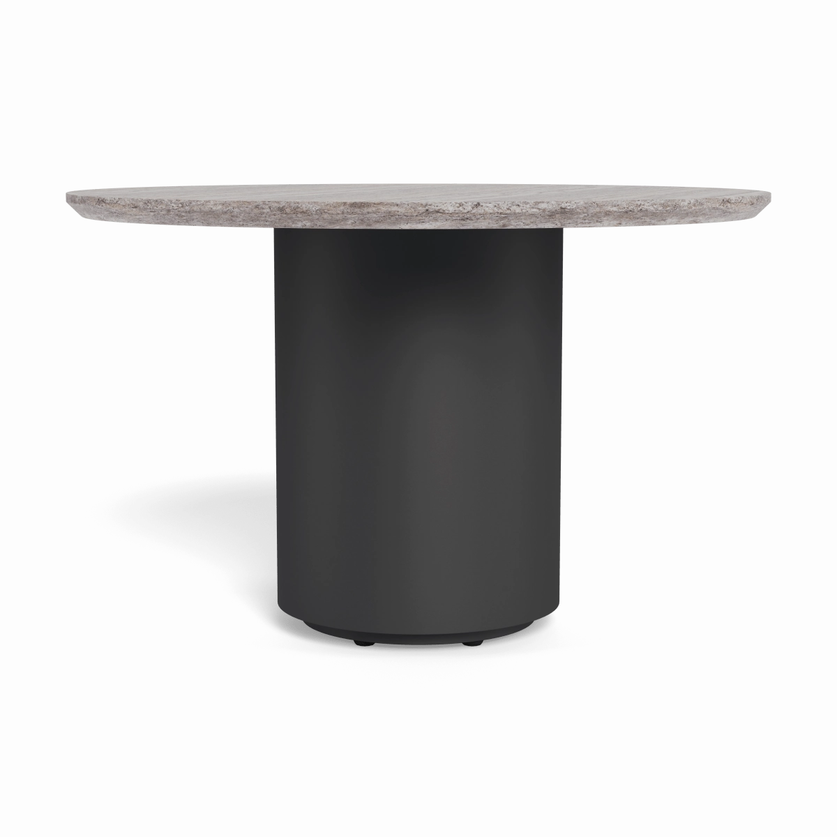 Santorini Outdoor Stone Round Dining Table 48"outdoor table for balcony or garden