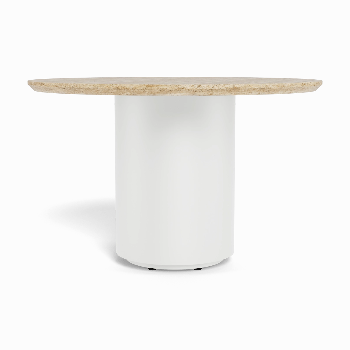 Santorini Outdoor Stone Round Dining Table 48"