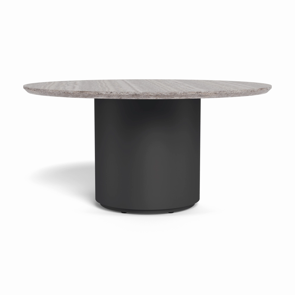 Santorini Outdoor Stone Round Dining Table 60"outdoor table for balcony or garden