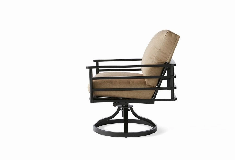 Sarasota Swivel Rocking Dining Armchair