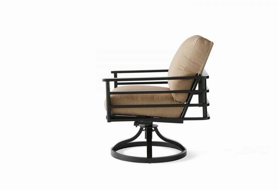 Sarasota Swivel Rocking Dining Armchair