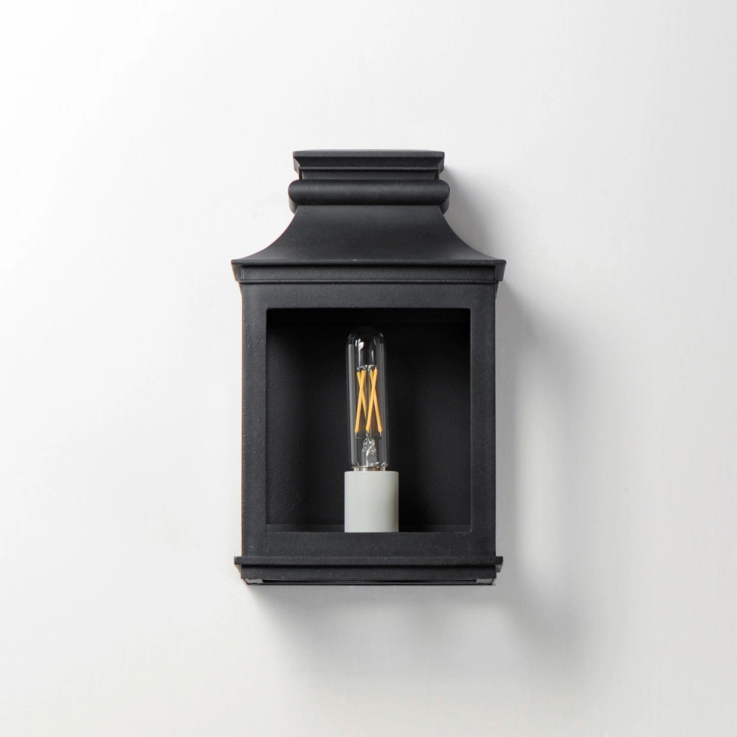 Savannah VX One Light Outdoor Wall Sconce Black Oxide
