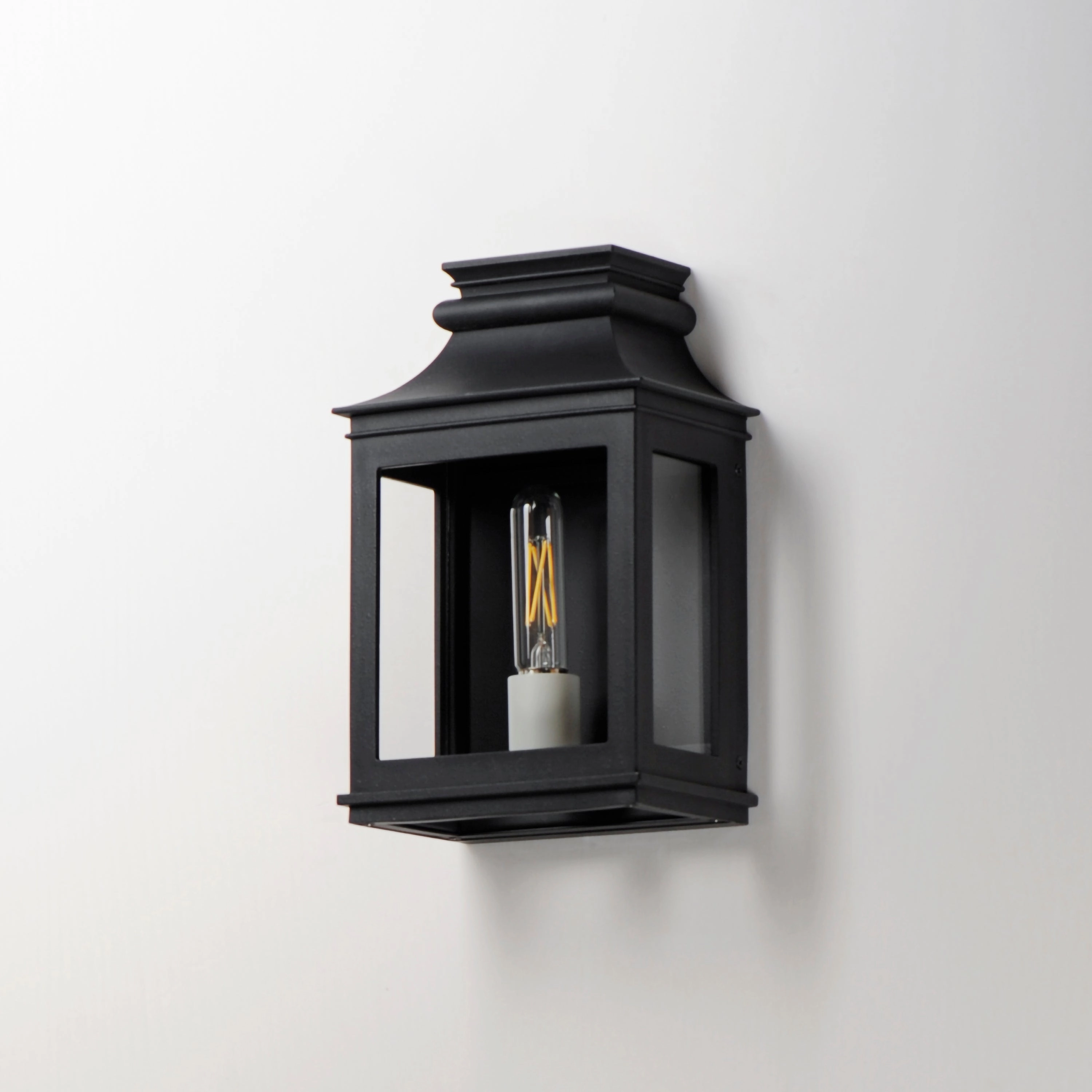 Savannah VX One Light Outdoor Wall Sconce Black Oxide