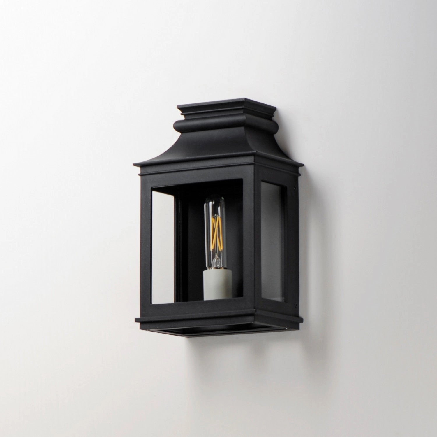 Savannah VX One Light Outdoor Wall Sconce Black Oxide