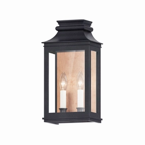 Savannah VX Two Light Outdoor Wall Sconce Antique Copper / Black OxideOutdoor wall sconces with motion sensor