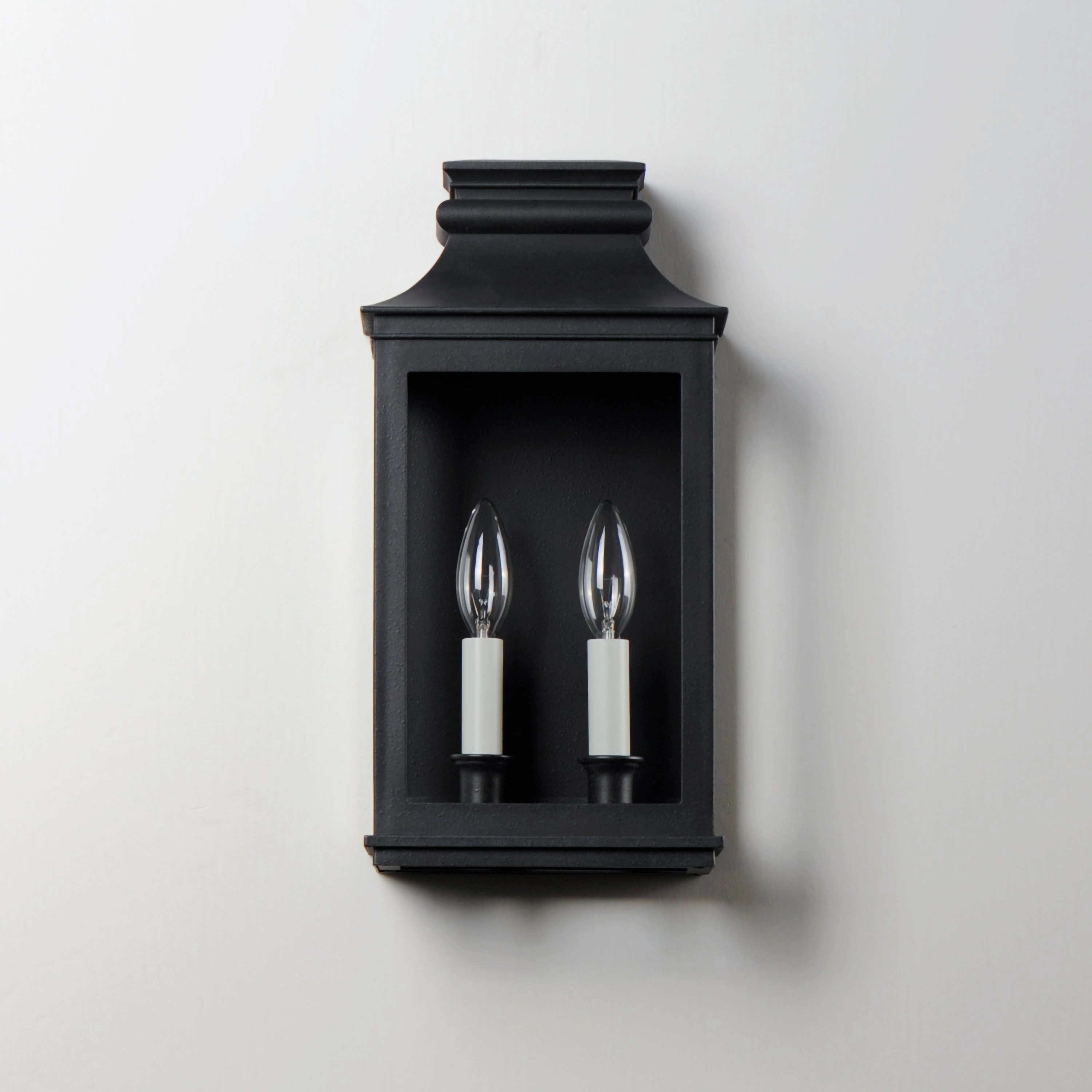 Savannah VX Two Light Outdoor Wall Sconce Black Oxide