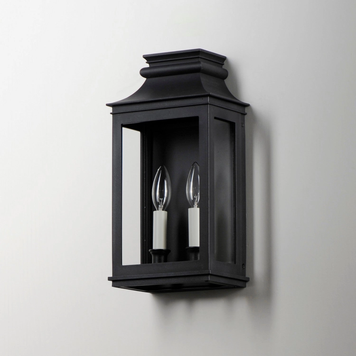 Savannah VX Two Light Outdoor Wall Sconce Black Oxide