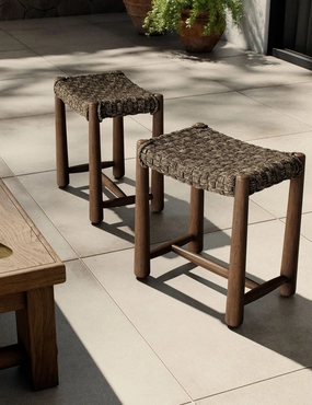 Savio Indoor / Outdoor Stool by Amber Lewis x Four Handsoutdoor patio furniture set