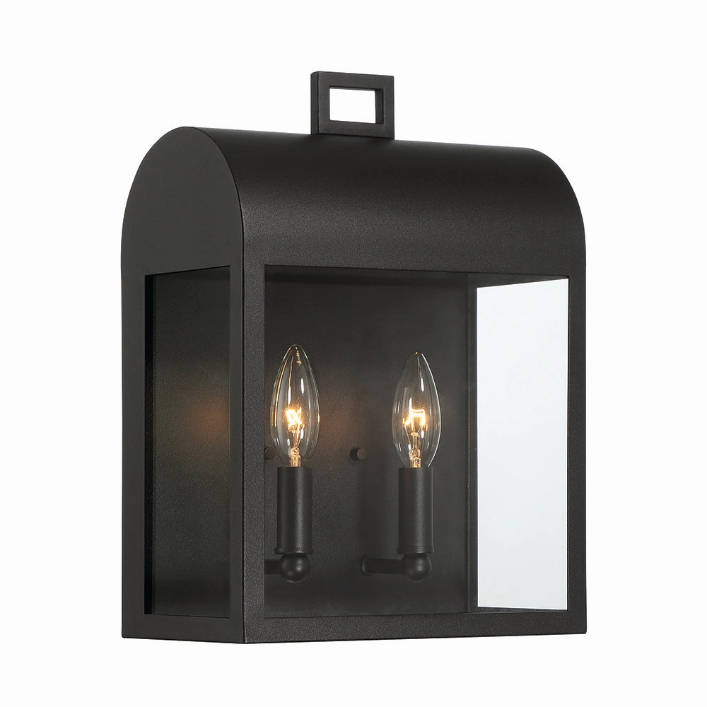Sawyer 14" 2 Light Outdoor Wall Light