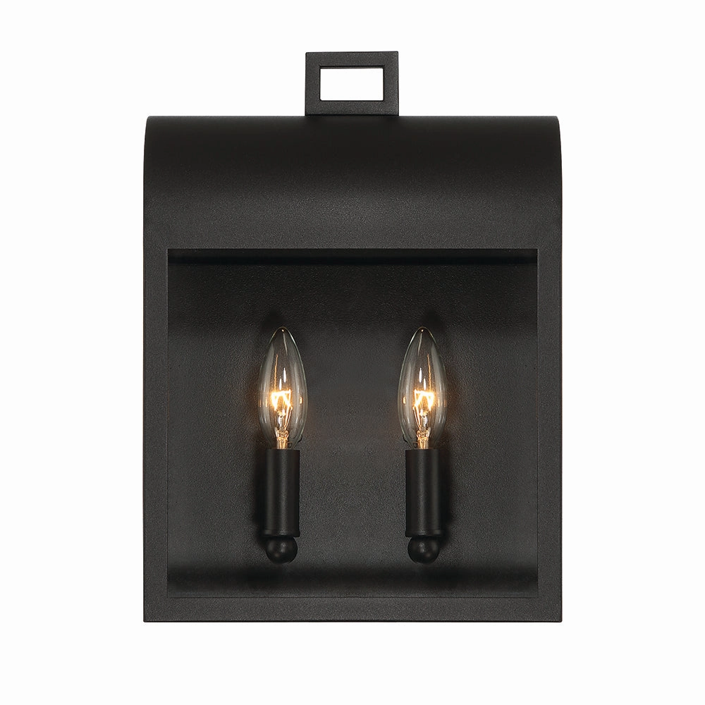 Sawyer 14" 2 Light Outdoor Wall LightWeatherproof outdoor lighting