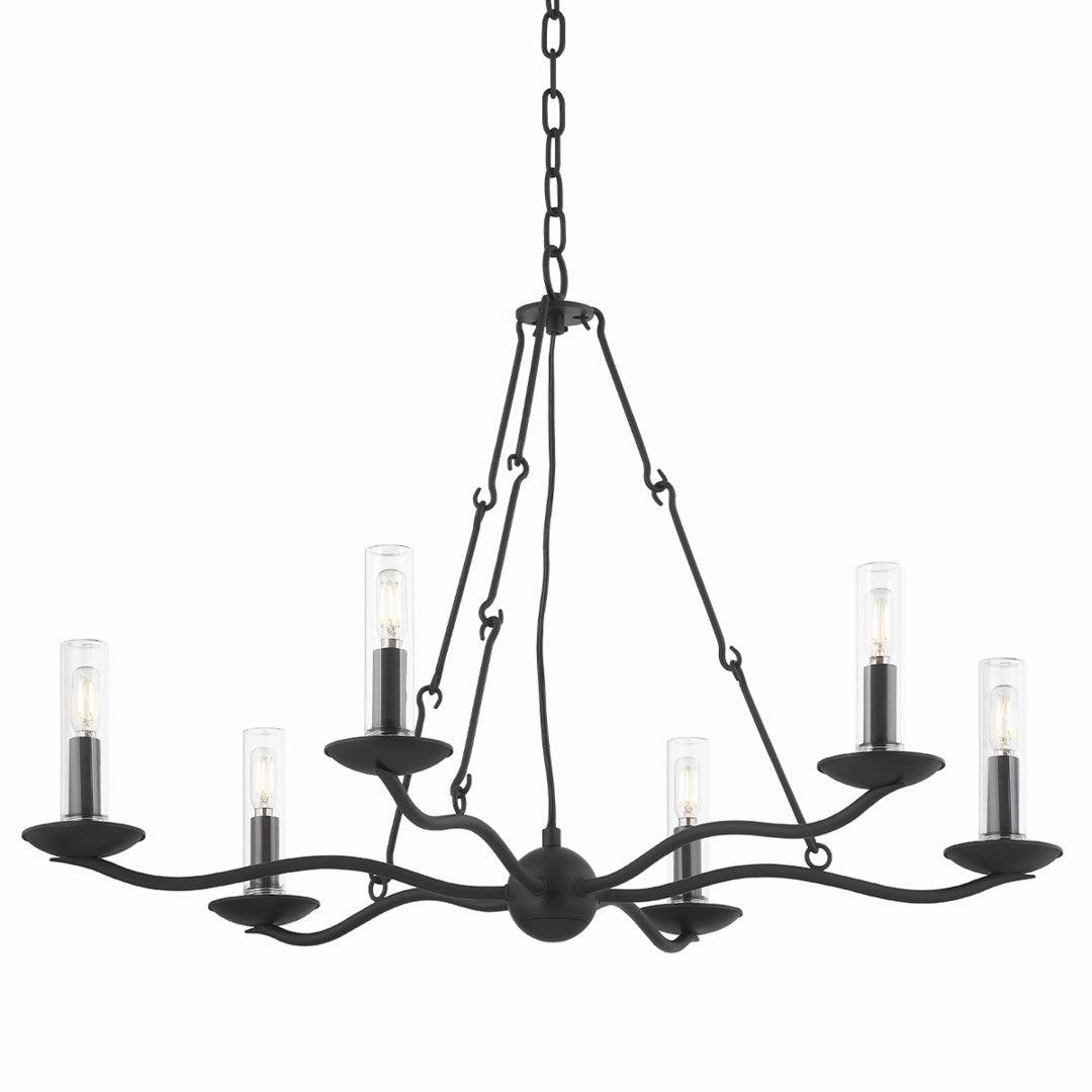 Sawyer 6-Light Exterior ChandelierWeatherproof outdoor lighting