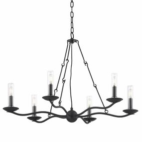 Sawyer 6-Light Exterior ChandelierWeatherproof outdoor lighting