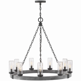 Sawyer Large Single TierWeatherproof outdoor lighting