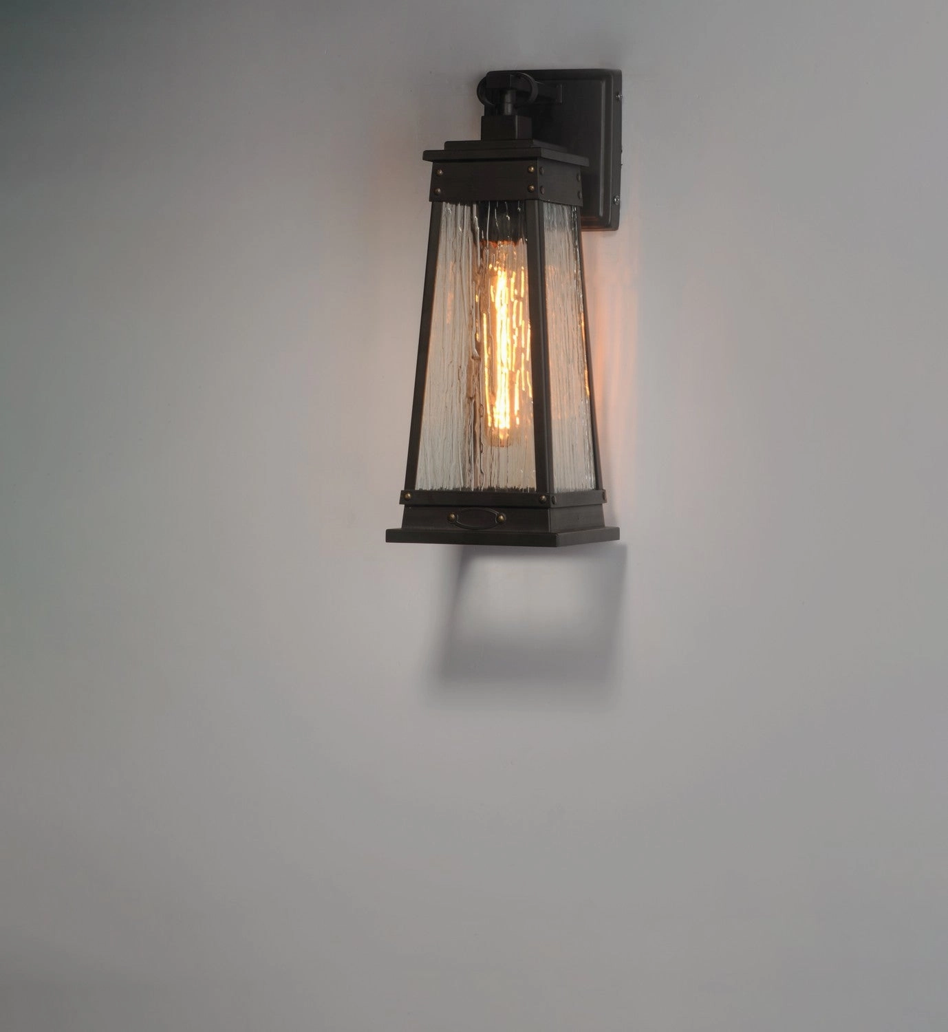 Schooner One Light Outdoor Wall Lantern Olde Brass