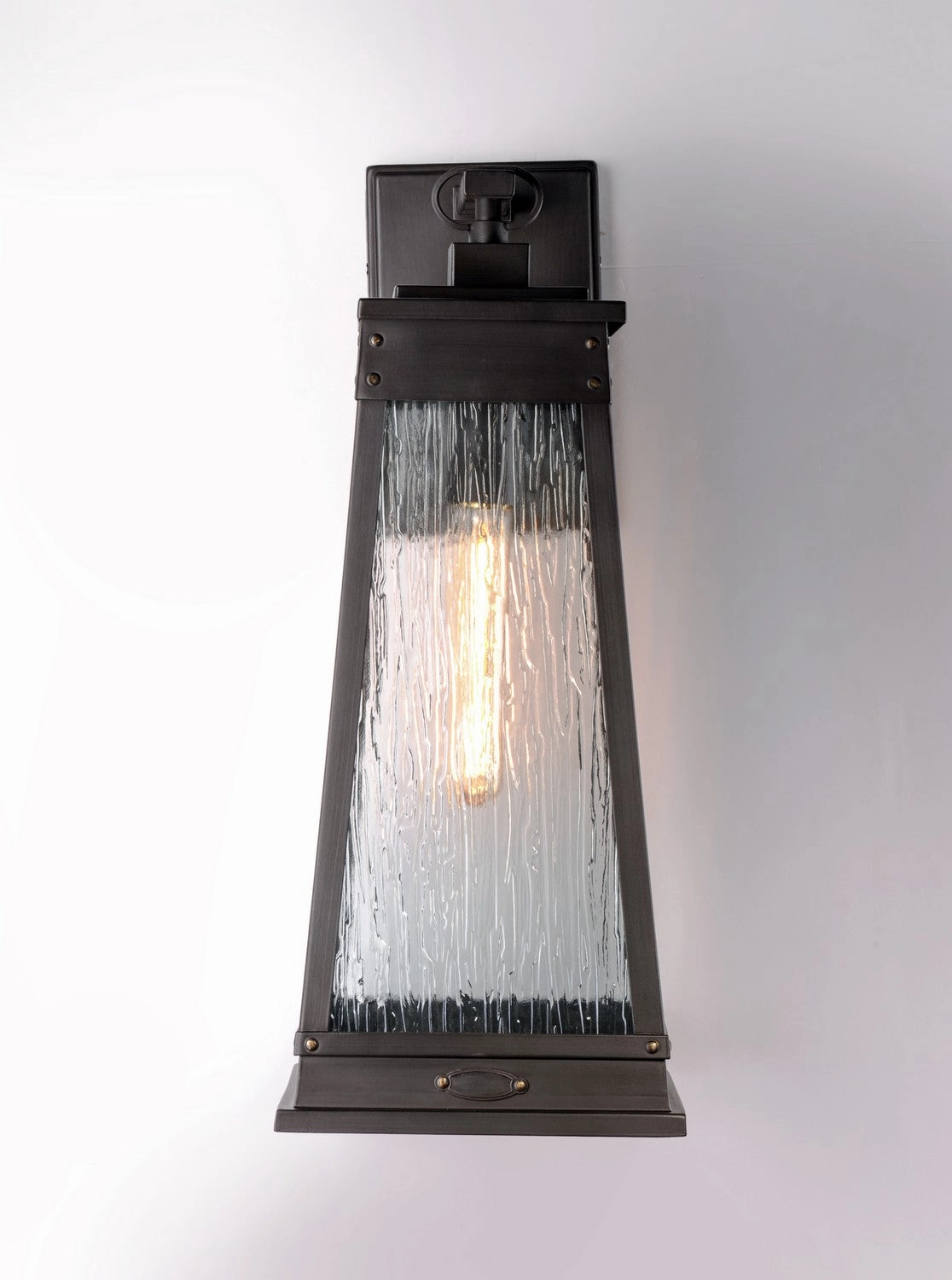Schooner One Light Outdoor Wall Lantern Olde Brass