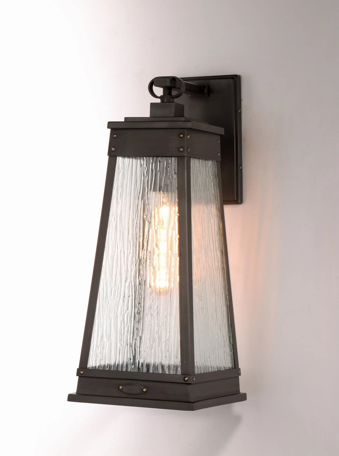 Schooner One Light Outdoor Wall Lantern Olde Brass