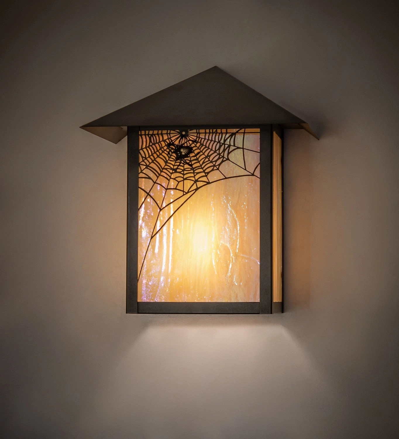 Seneca LED Wall Sconce Craftsman Brown