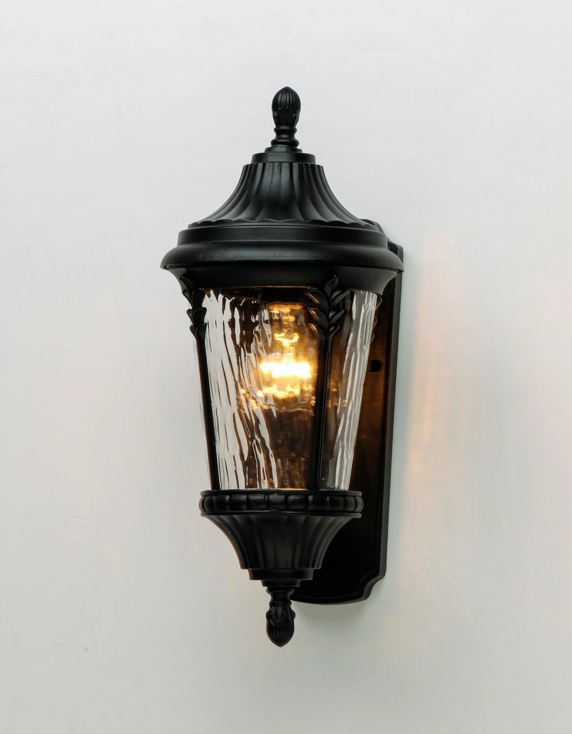 Sentry One Light Outdoor Wall Lantern Black
