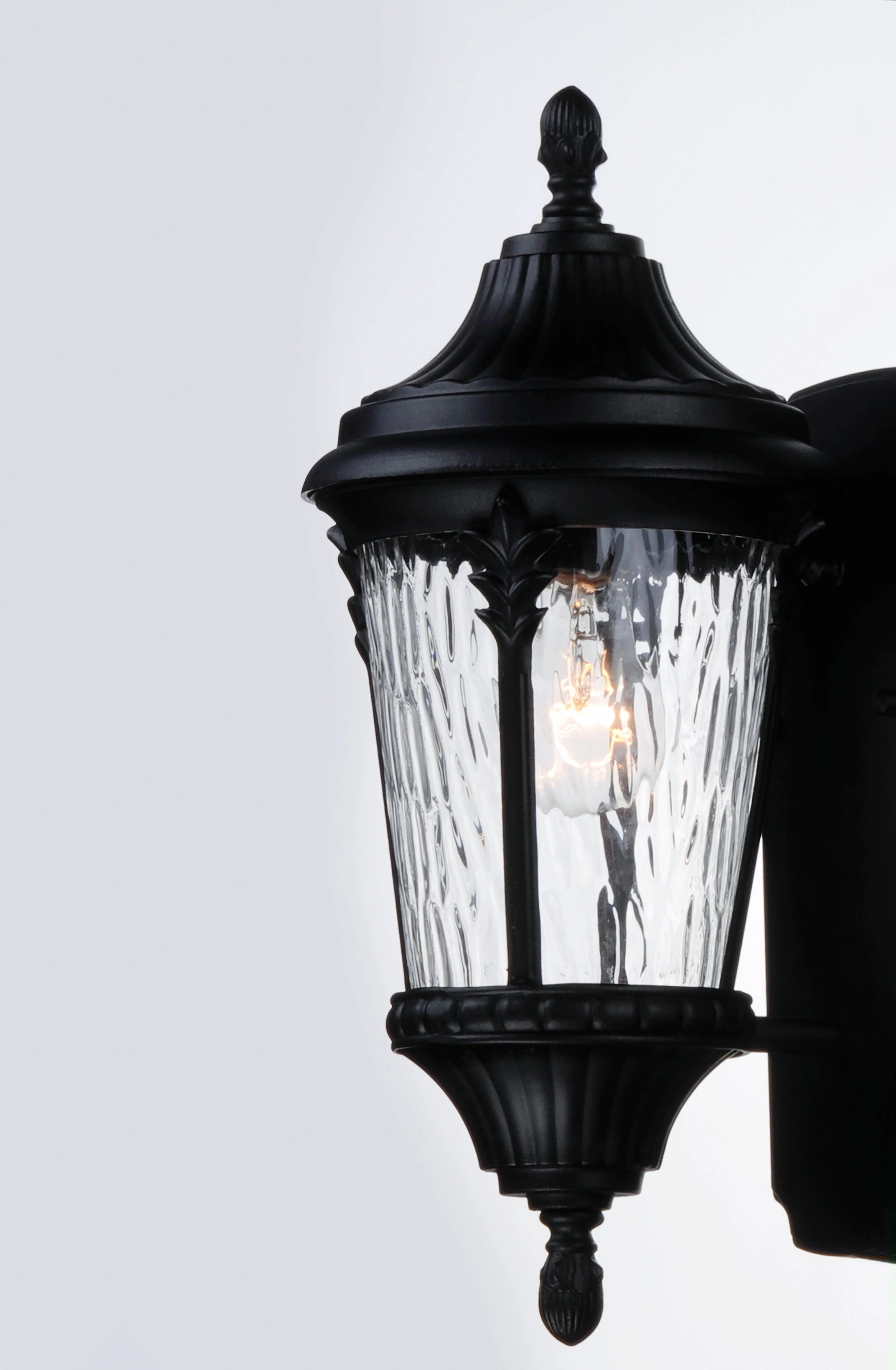 Sentry One Light Outdoor Wall Lantern Black
