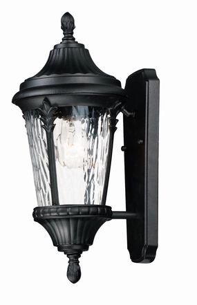 Sentry One Light Outdoor Wall Lantern BlackOutdoor wall sconces with motion sensor