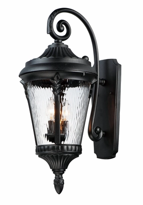 Sentry Three Light Outdoor Wall Lantern BlackOutdoor wall sconces with motion sensor