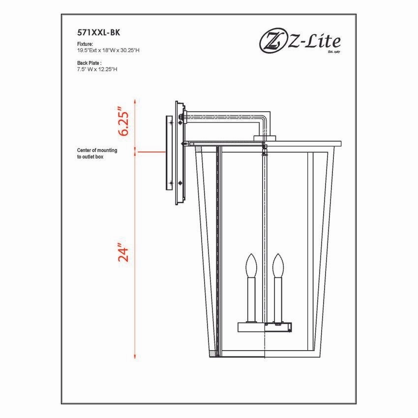 Seoul 4-Light Outdoor Wall Light