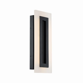 Shadow LED Outdoor Wall Sconce BlackOutdoor wall sconces with motion sensor