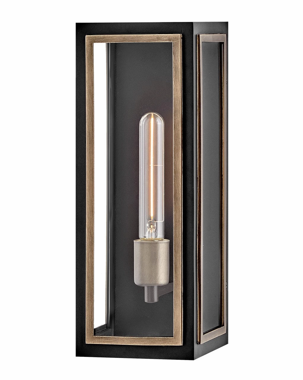Shaw LED Wall Mount BlackOutdoor wall sconces with motion sensor