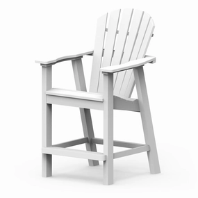 Shellback Balcony ChairHDPE eco-friendly polywood furniture set