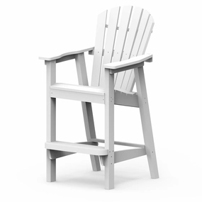 Shellback Bar ChairHDPE eco-friendly polywood furniture set