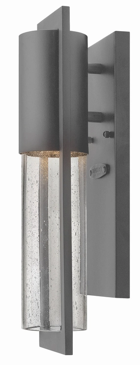 Shelter LED Wall Mount HematiteOutdoor wall sconces with motion sensor