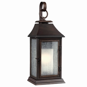 Shepherd One Light Lantern Heritage CopperOutdoor wall sconces with motion sensor