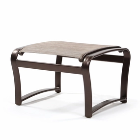 Shoreline Sling Ottomanoutdoor ottoman footstool