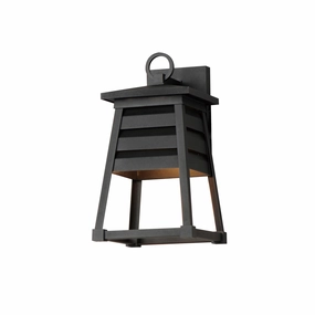 Shutters 1-Light Small Outdoor Wall SconceWeatherproof outdoor lighting