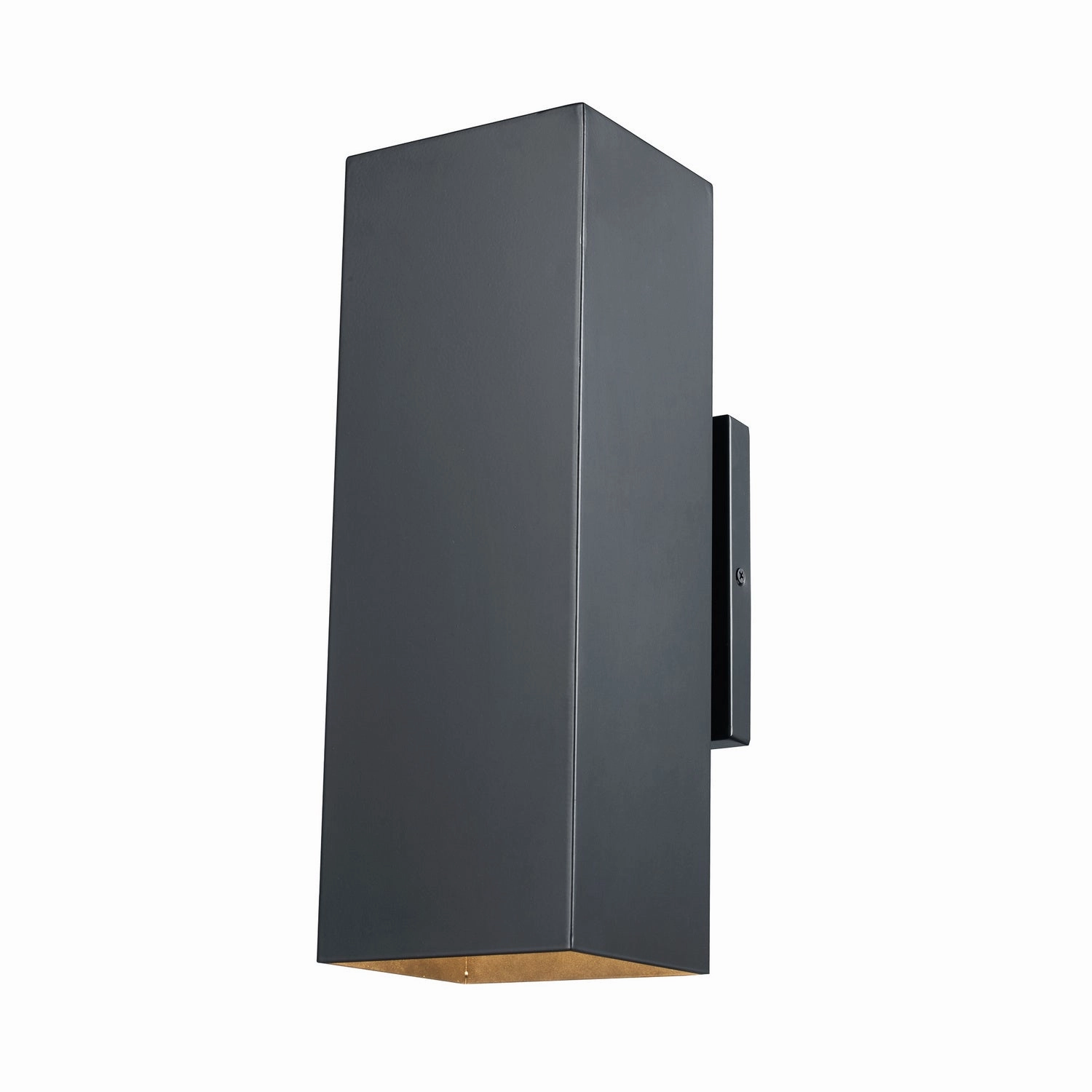 Sidewell One Light Outdoor Wall Mount Matted BlackOutdoor wall sconces with motion sensor