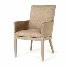 Siena Dining Arm Chairwaterproof wicker balcony furniture